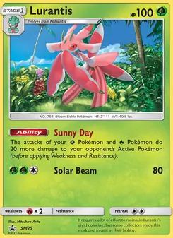Lurantis — Sol e Lua Promos SM25
