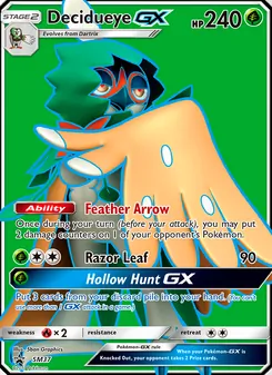 Decidueye GX — Sol e Lua Promos SM37