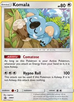 Komala — Sol e Lua Promos SM41
