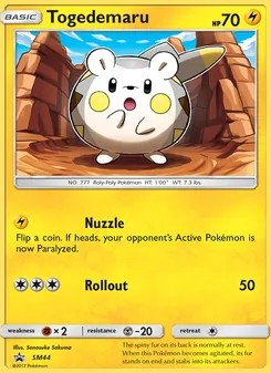 Togedemaru — Sol e Lua Promos SM44