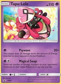 Tapu Lele — Sol e Lua Promos SM45