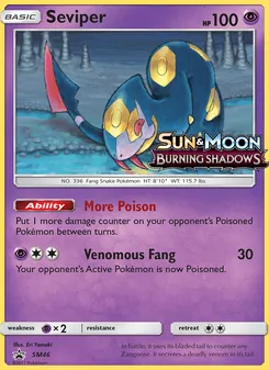 Seviper — Sol e Lua Promos SM46