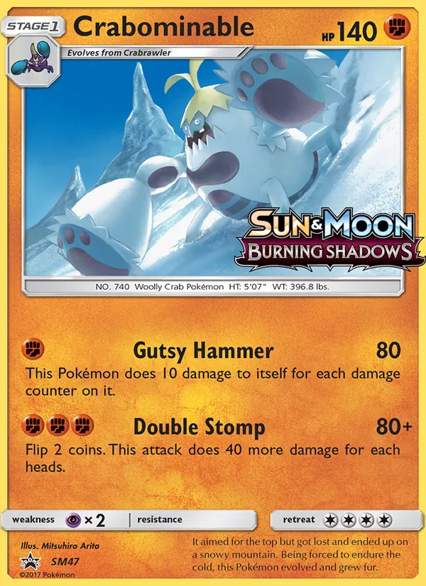 Crabominable — Sol e Lua Promos SM47