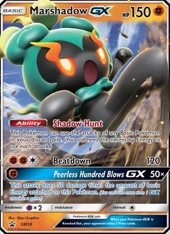 Marshadow GX — Sol e Lua Promos SM59