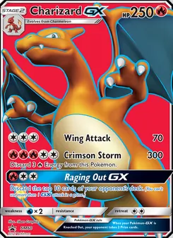 Charizard GX — Sol e Lua Promos SM60