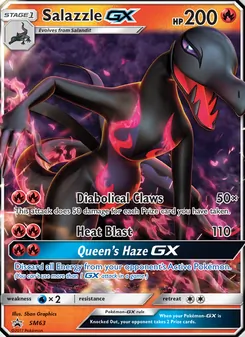 Salazzle GX — Sol e Lua Promos SM63