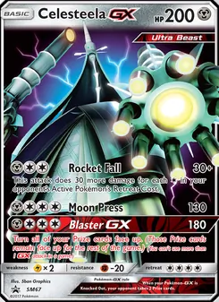 Celesteela GX — Sol e Lua Promos SM67