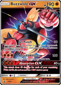 Buzzwole GX — Sol e Lua Promos SM69
