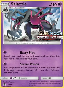 Salazzle — Sol e Lua Promos SM73