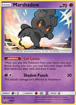 Marshadow — Sol e Lua Promos SM85