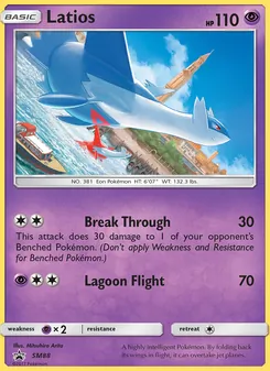 Latios — Sol e Lua Promos SM88