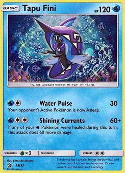 Tapu Fini — Sol e Lua Promos SM92