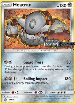 Heatran — Sol e Lua Promos SM96