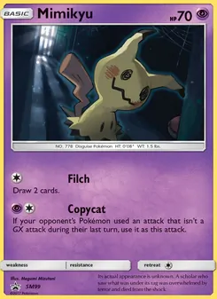 Mimikyu — Sol e Lua Promos SM99