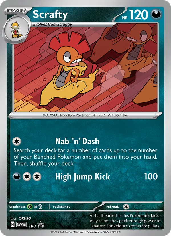 Scrafty — SVP Black Star Promos 188