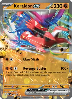 Koraidon ex — SVP Black Star Promos 197