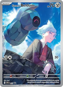 Beldum do Steven — SVP Black Star Promos 207