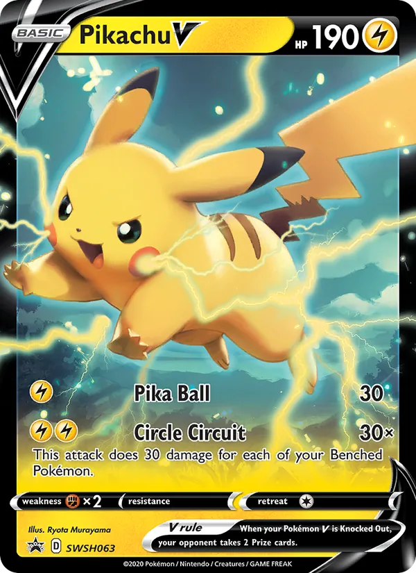 Pikachu V — ESES Promos SWSH063
