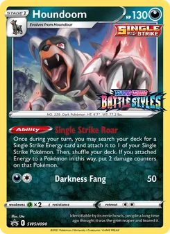 Houndoom — ESES Promos SWSH090