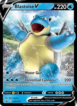Blastoise V — ESES Promos SWSH101
