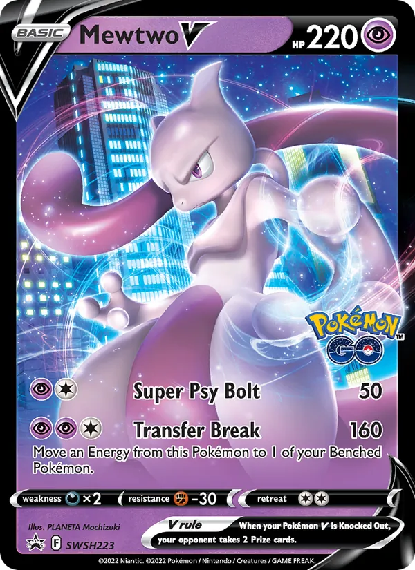 Mewtwo V — ESES Promos SWSH223