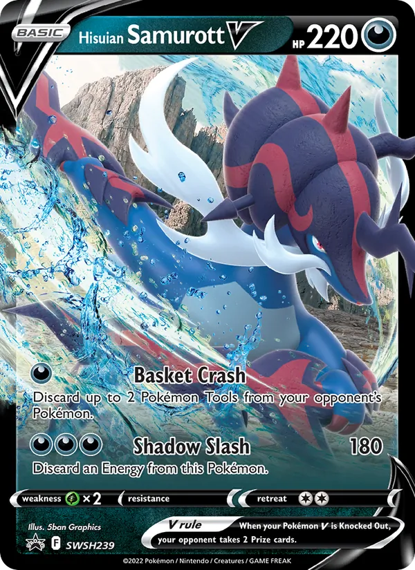 Samurott de Hisui V — ESES Promos SWSH239