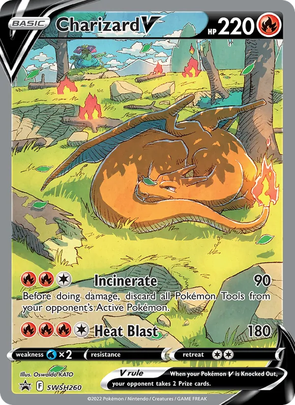 Charizard V — ESES Promos SWSH260