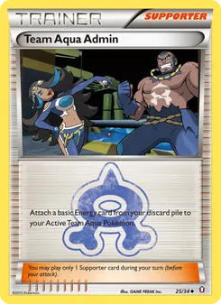 Admin. da Equipe Aqua — Crise Dupla 25
