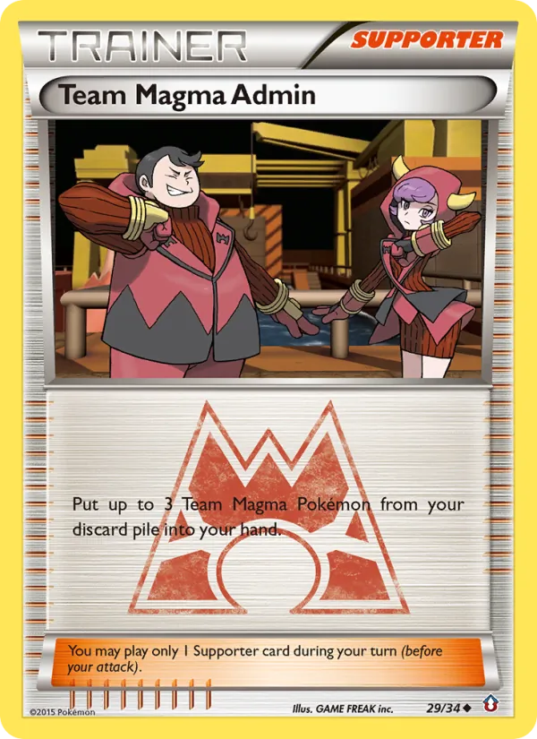 Admin. da Equipe Magma — Crise Dupla 29