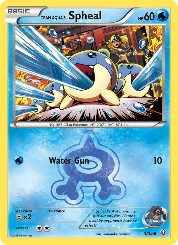 Spheal da Equipe Aqua — Crise Dupla 3