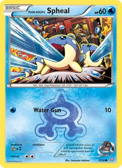 Spheal da Equipe Aqua — Crise Dupla 3