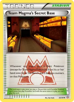 Base Secreta da Equipe Magma — Crise Dupla 32