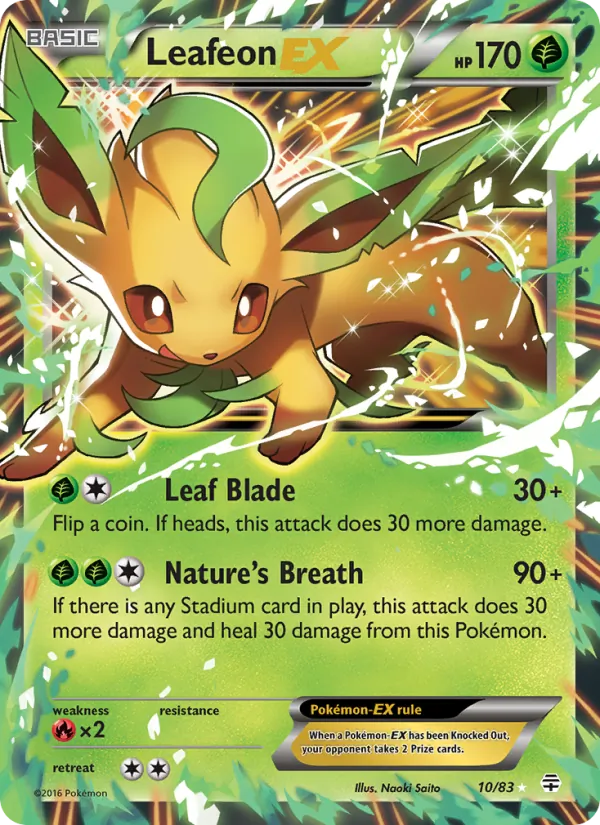 Leafeon EX — Gerações 10