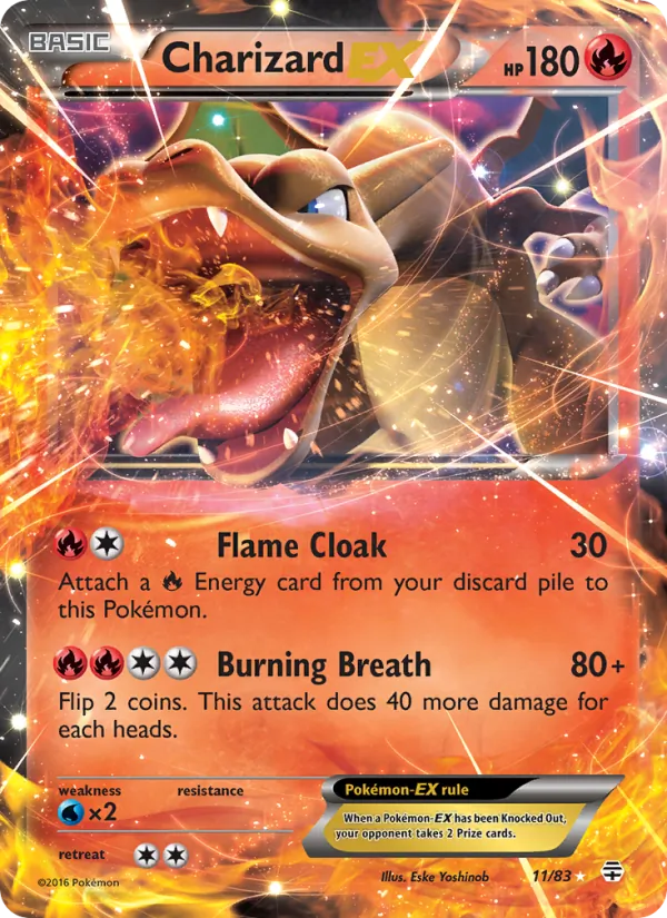 Charizard EX — Gerações 11