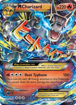 M Charizard EX — Gerações 12