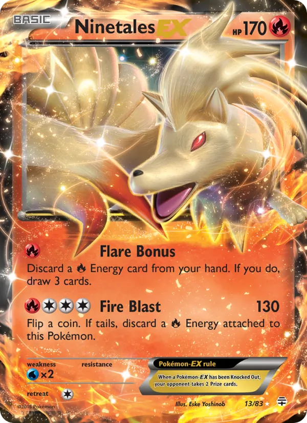 Ninetales EX — Gerações 13