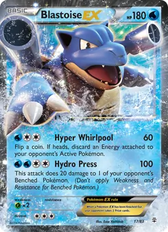 Blastoise EX — Gerações 17