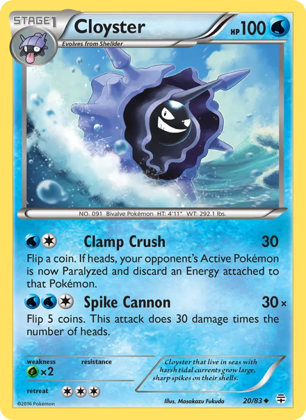 Cloyster — Gerações 20