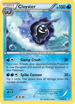 Cloyster — Gerações 20