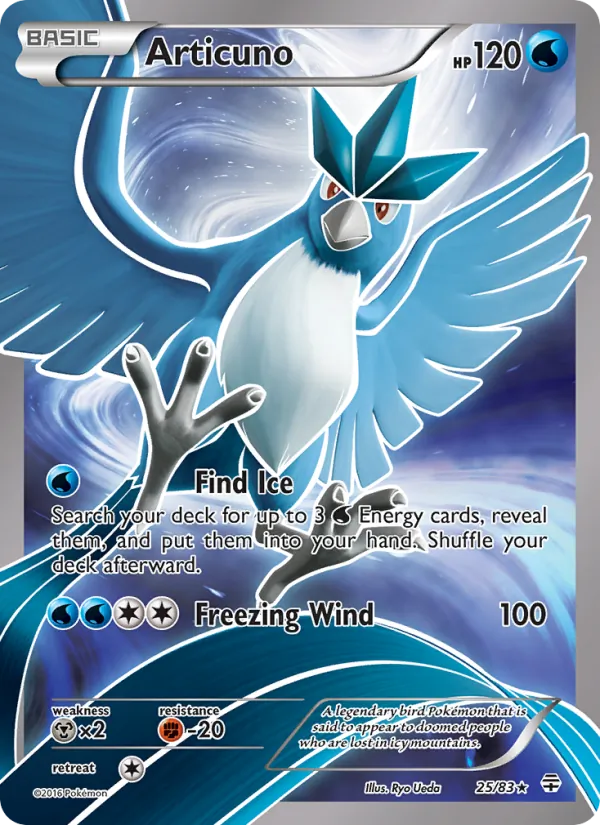 Articuno — Gerações 25