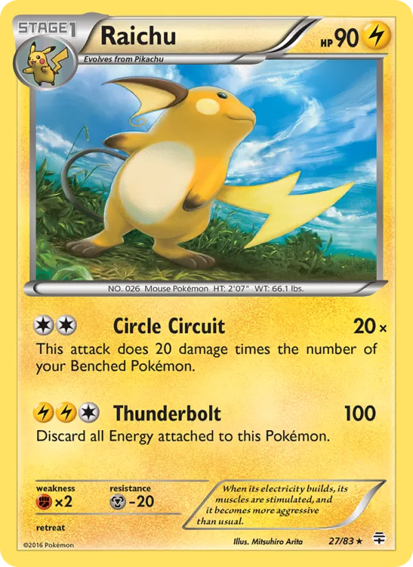 Raichu — Gerações 27