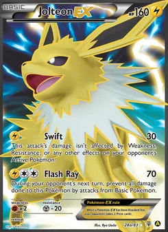 Jolteon-EX — Gerações 28a