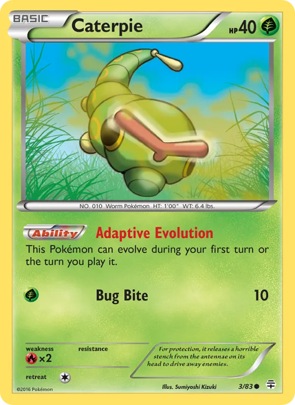 Caterpie — Gerações 3