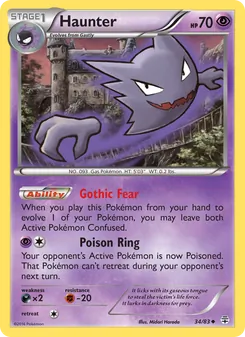 Haunter — Gerações 34