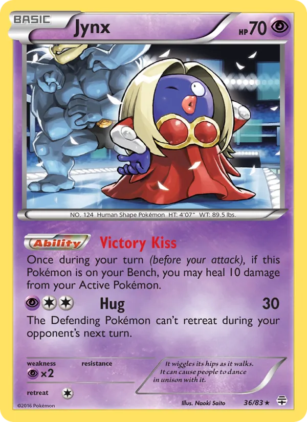 Jynx — Gerações 36