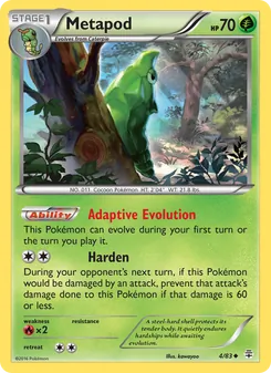 Metapod — Gerações 4
