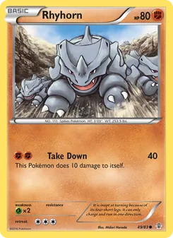 Rhyhorn — Gerações 49