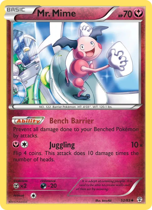 Mr. Mime — Gerações 52