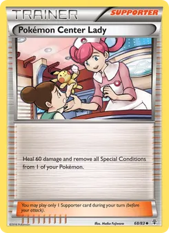Dama do Centro Pokémon — Gerações 68