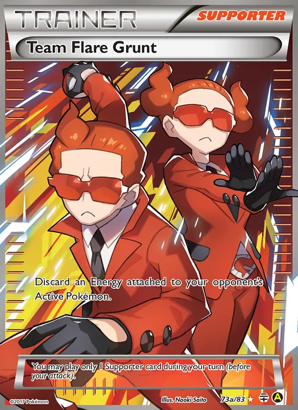 Team Flare Grunt — Gerações 73a